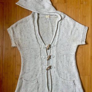 Allison Brittney | Knit Hooded Cardigan Sweater